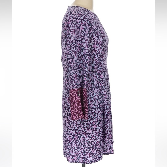 Derek Lam 10 Crosby Rocco Printed Shift Dress Women’s Size 10 Medium M - Picture 3 of 8